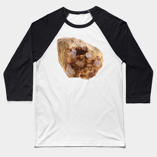 Fluorite Cubes Baseball T-Shirt by seekingcerulean